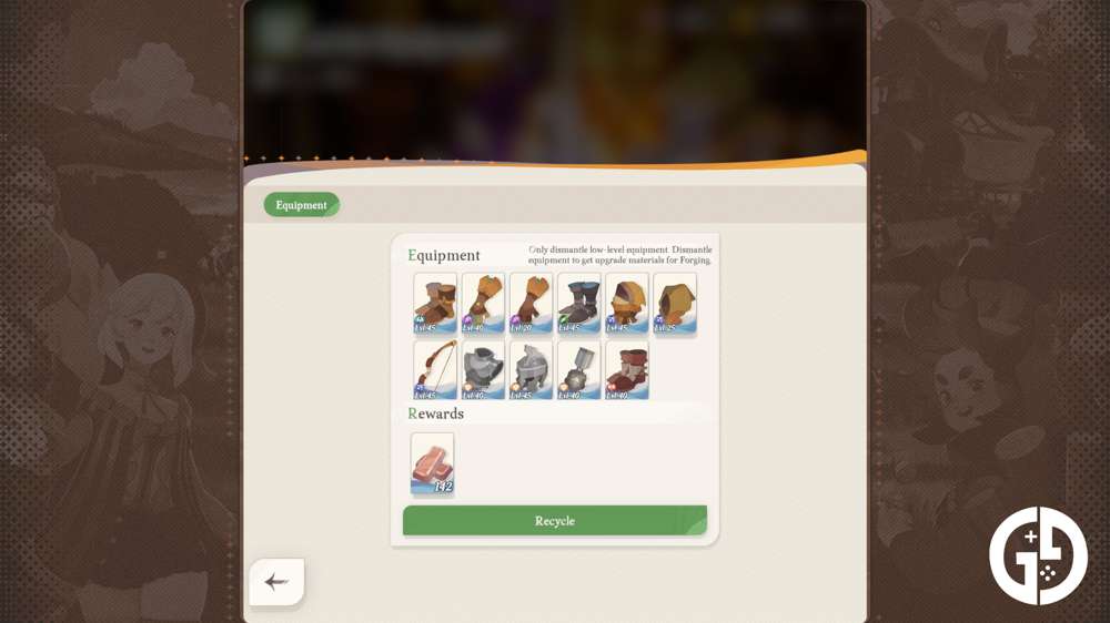 How to forge Equipment in AFK Journey & what to prioritise first
