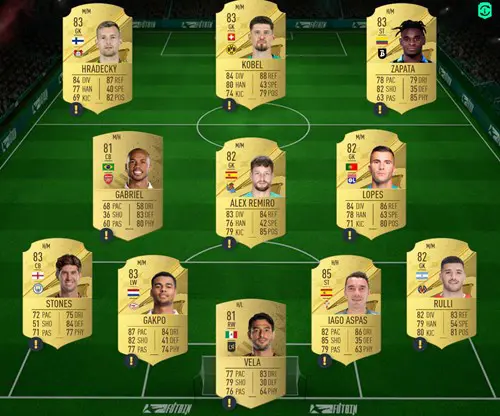 FIFA 23 Moments Danjuma SBC Solution 1