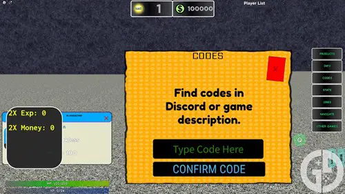 Image showing you how to redeem codes in My Hero Legendary