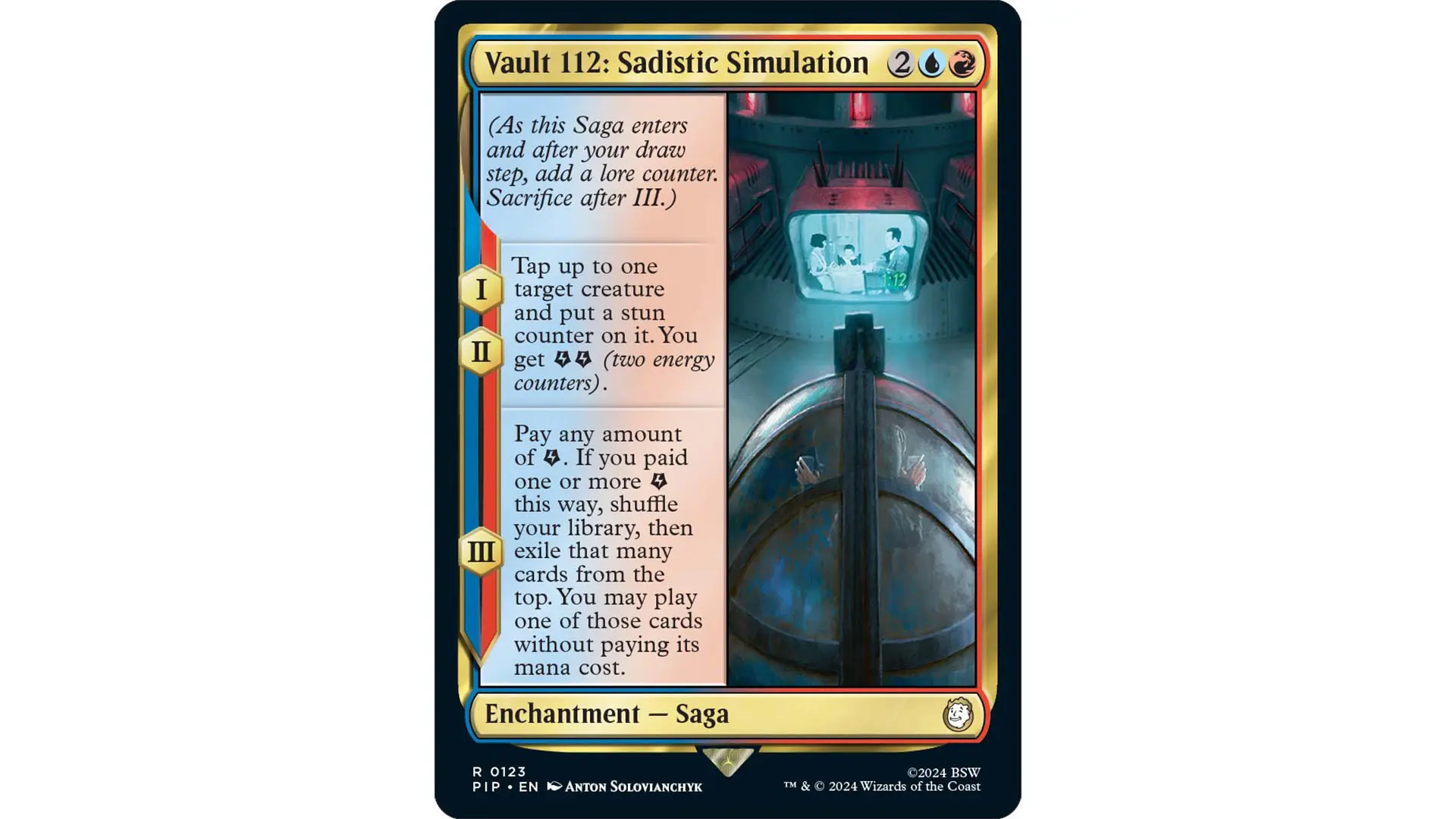 MTG Fallout 0010 Vault 112 Sadistic Simulation