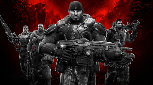 The key art for Gears of War's Ultimate Edition.