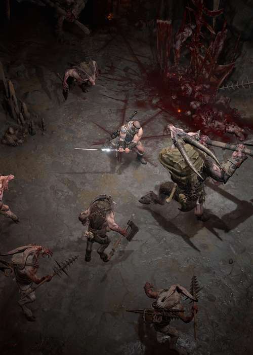 How to switch weapons as a Barbarian in Diablo 4