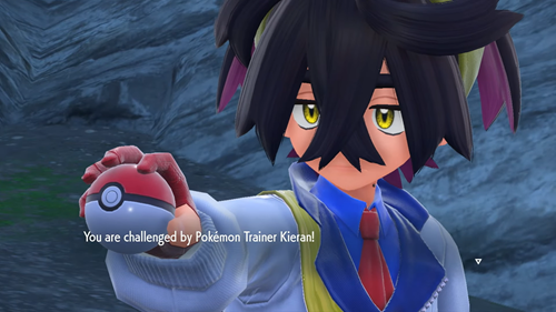 Pokemon Trainer Kieran in Pokemon Scarlet Violet