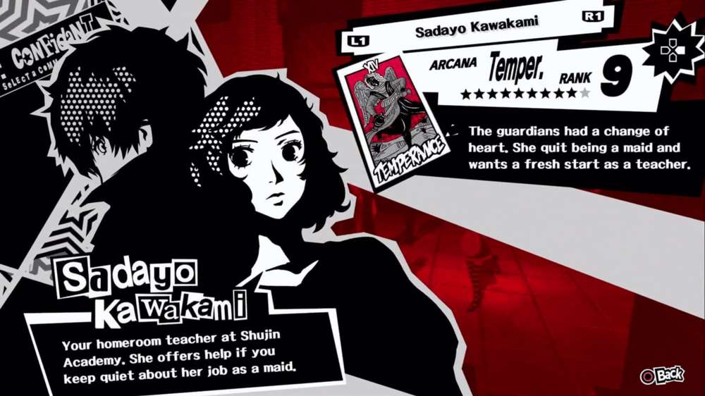 Persona 5 Royal Kawakami Sadayo (Temperance) Confidant Guide