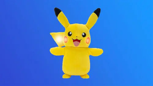 A Pikachu toy