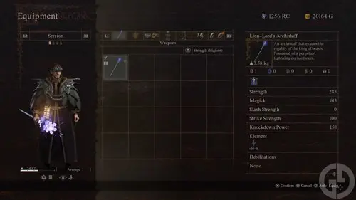 The Lion-Lord's Archistaff in Dragon's Dogma 2