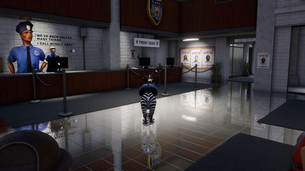 Here's how you can taunt the Police House in Goat Simulator 3