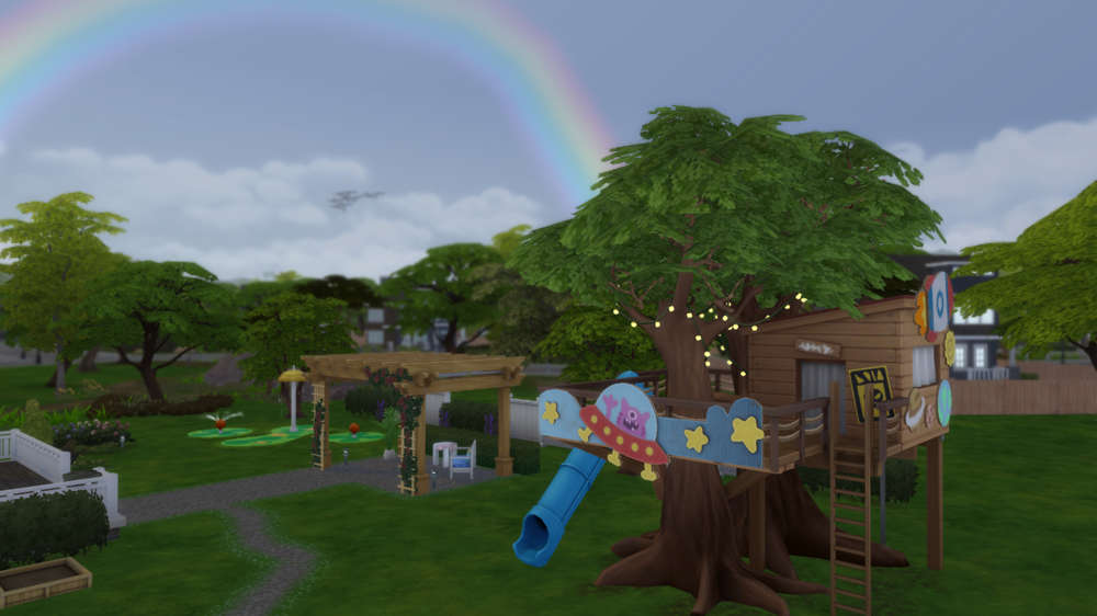 How to build a treehouse in The Sims 4 Growing Together expansion