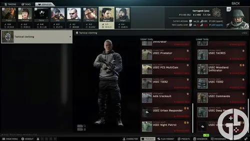 Image of USEC clothing in Escape from Tarkov