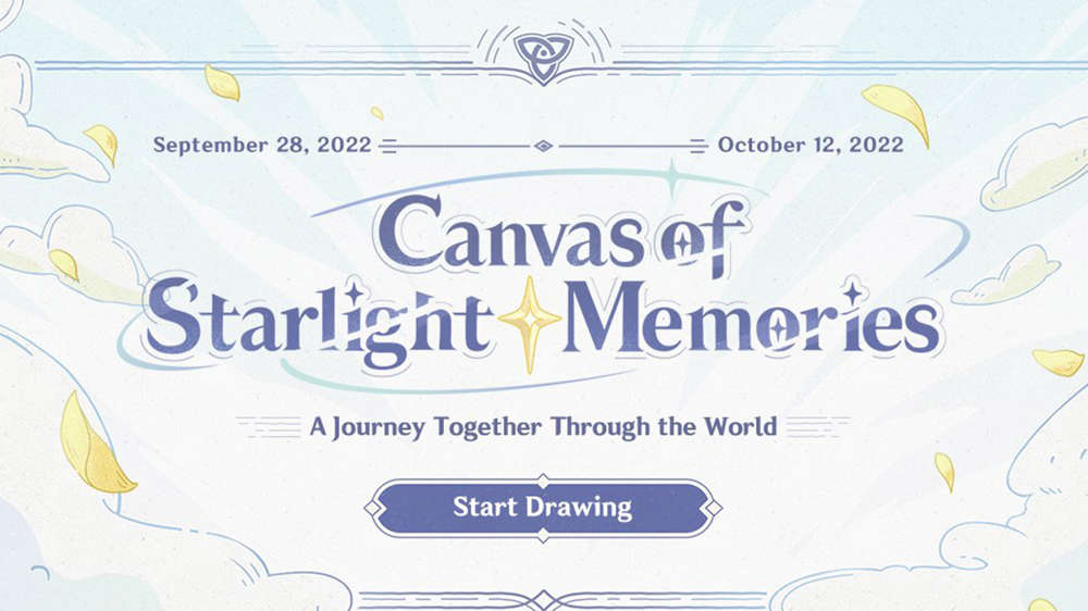 Genshin Impact Canvas Of Starlight Memories Event Rewards And How To Join