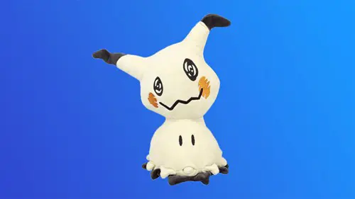 A Mimikyu plush toy