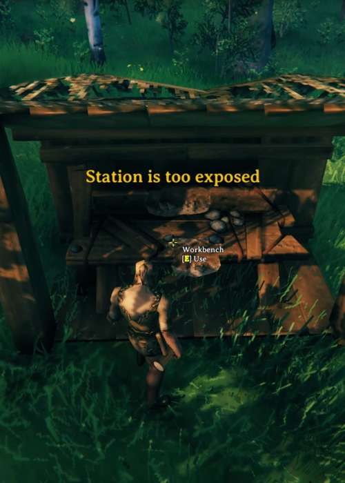 How to stop your station from being too exposed in Valheim