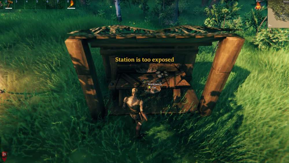 How to stop your station from being too exposed in Valheim