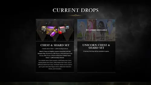 Lost Ark Twitch Drops