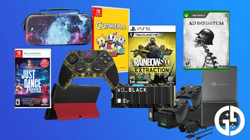 A selection of the best gaming deals for PS5, Xbox, and Nintendo Switch during the Prime Big Deal Days event