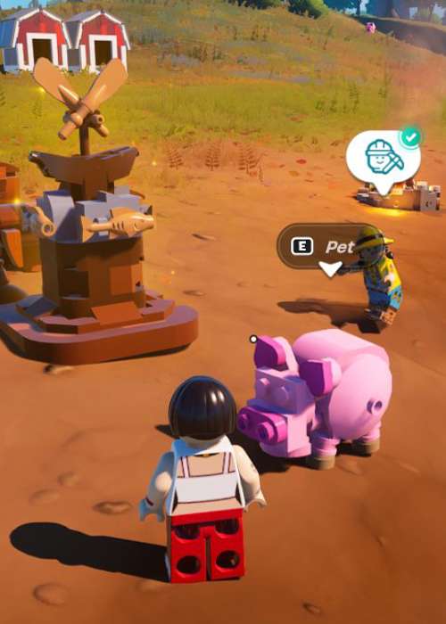 How to tame & recruit animals in LEGO Fortnite