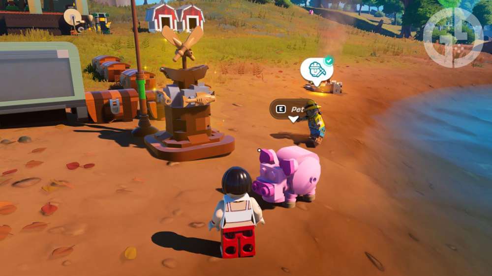 How to tame & recruit animals in LEGO Fortnite