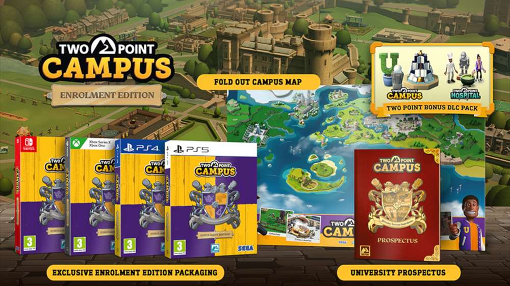 Two Point Campus Enrolment Edition: Bonus Content, Special Packaging, And More