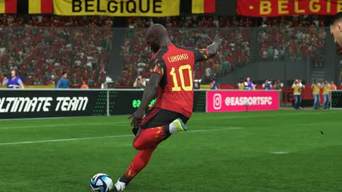 Belgium home kit in EA FC 24