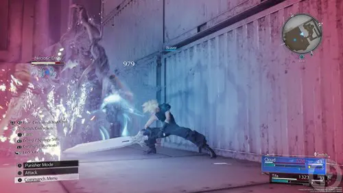 Cloud using Braver in Final Fantasy 7 Rebirth