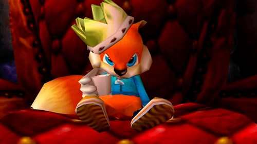 Conker's Bad Fur Day throne