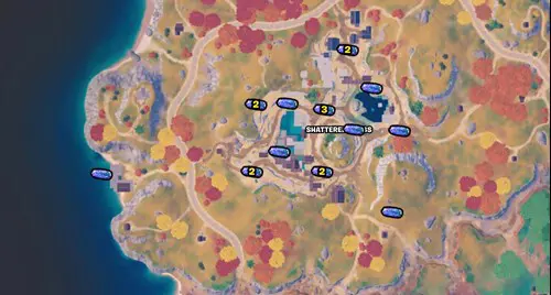 Fortnite Kinetic Ores location