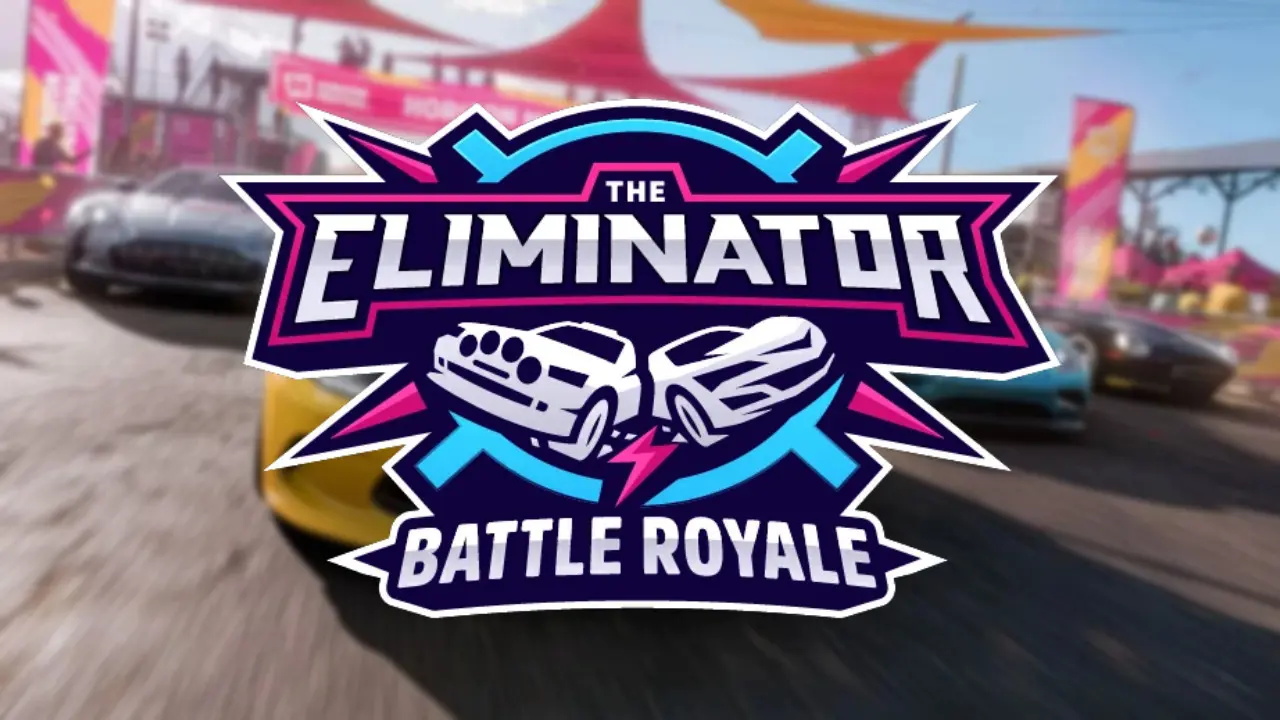 key art for the eliminator mode in forza horizon 5