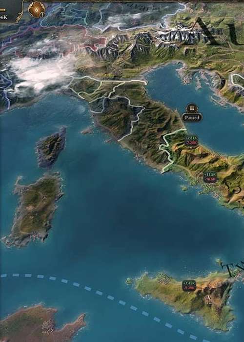 Victoria 3 Gold Map