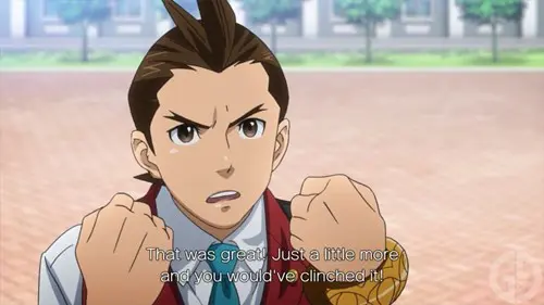 Apollo Justice in a cutscene in the Apollo Justice: Ace Attorney Trilogy