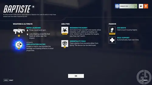 Overwatch 2 Baptiste Abilities