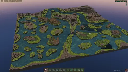 Thousand Islands - 256 x 256 squares