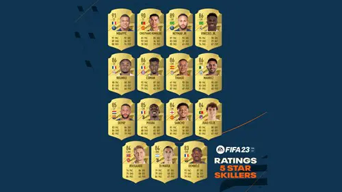 FIFA 23 5 Star Skillers Player List