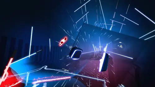 Meta Quest 2 Beat Saber screenshot