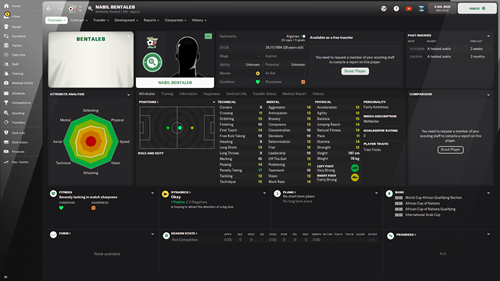 FM Free Agent Bentaleb