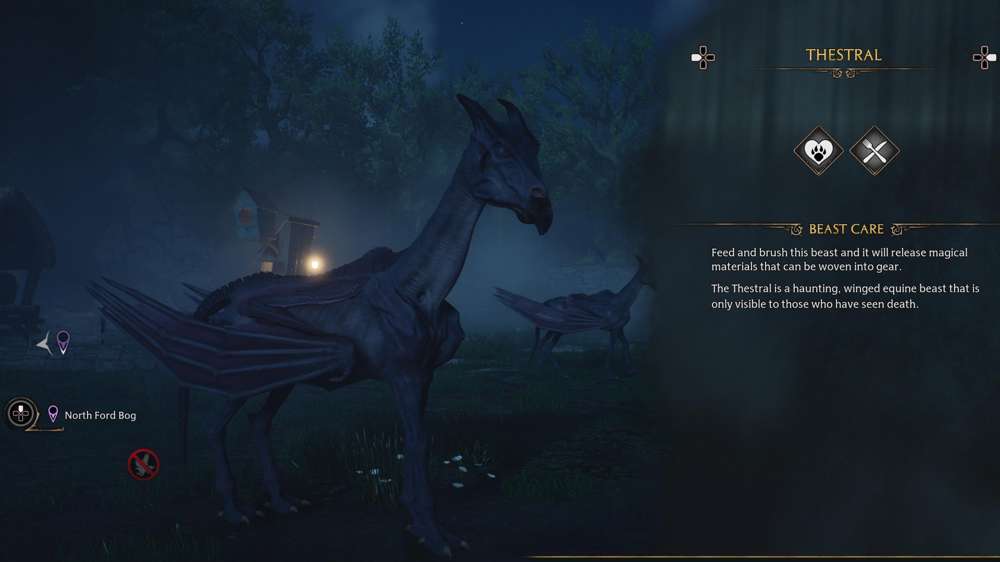 Where to find & how to ride a Thestral in Hogwarts Legacy