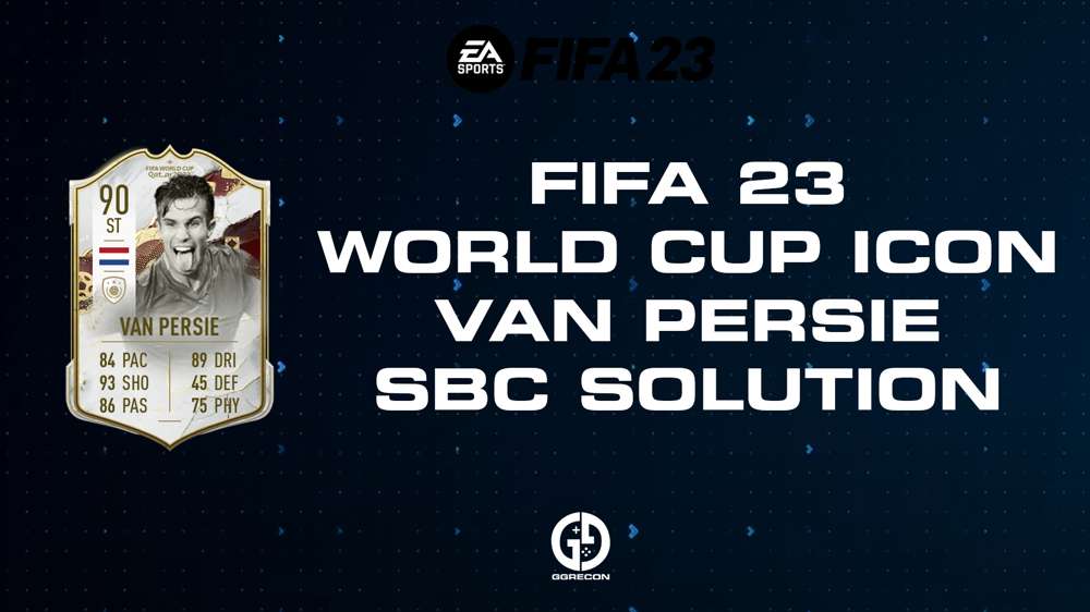 FIFA 23 Van Persie World Cup Icon SBC Solution