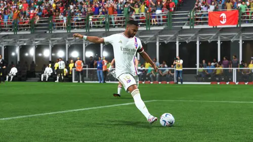 Lyon home kit in ea fc 24