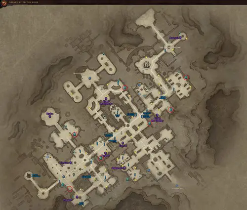 Diablo Immortal Hidden Lair Locations library