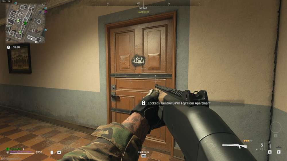 Where To Use Central Top Floor Apartment Key In MW2 DMZ