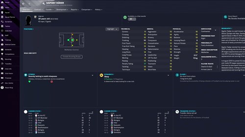 FM23  Saphir Taider Stats