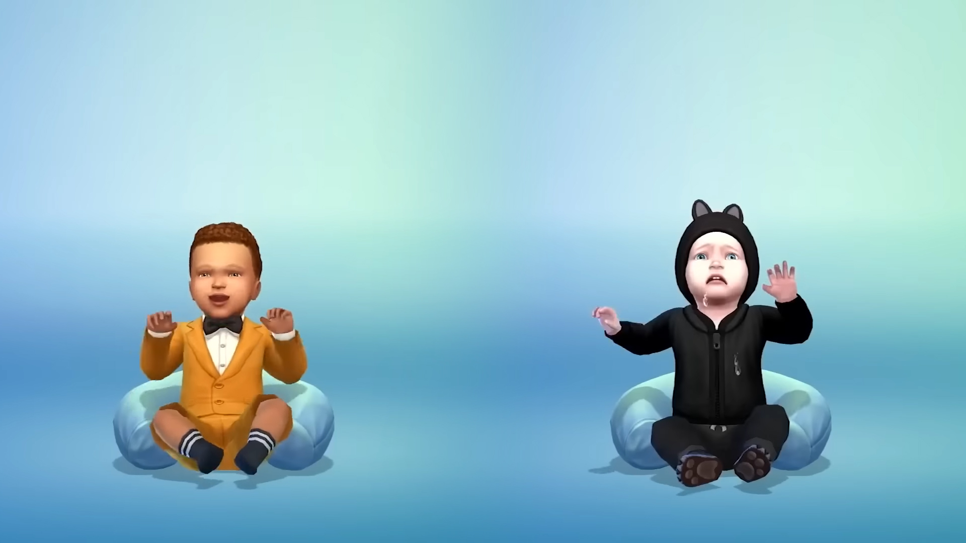 HerecirmSims — Baby's First Steps and Baby Hugs (Infant Version)...