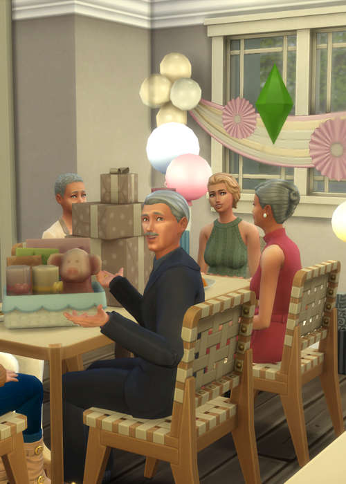 How to host a baby shower in The Sims 4 Growing Together