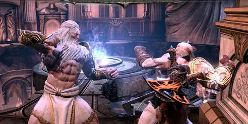 God of War Zeus Fight