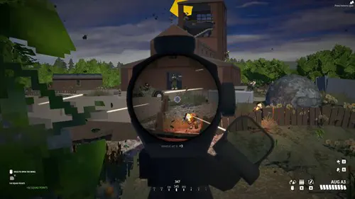 Image of aiming down sights in BattleBit Remastered