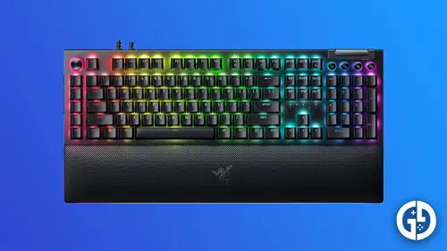 Image of the Razer BlackWidow V4 Pro, which is the best Razer gaming keyboard with mechanical switchesin 2023