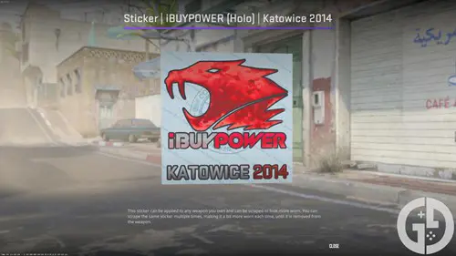 Image of the iBUYPOWER Holo Katowice 2014 sticker in CS2