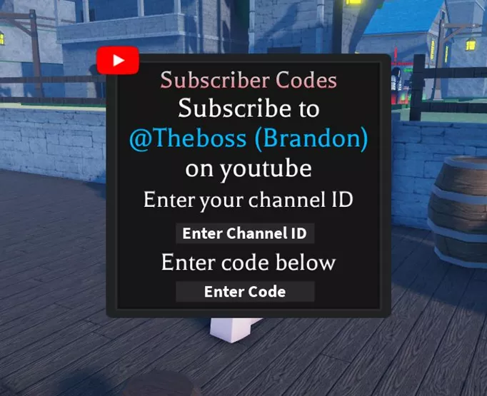 HOW TO REDEEM CODES IN A ONE PIECE GAME. (VERIFY  CHANNEL ID).  Roblox. 