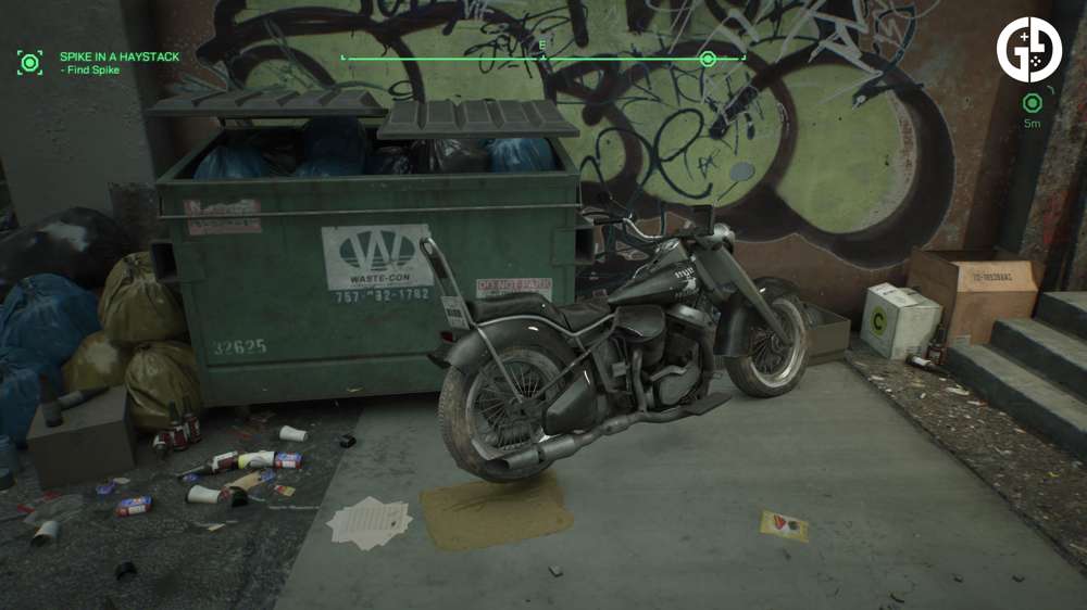 Where to find Spike’s motorbike in RoboCop: Rogue City