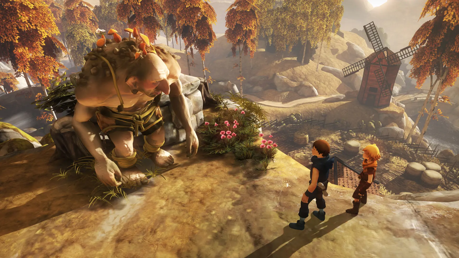 Screenshot of the original Brothers: A Tale of Two Sons game