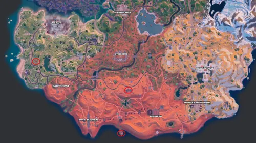 brainwashed characters locations in Fortnite